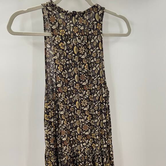 Spell & The Gypsy Collective x Free People S Dahlia Maxi Dress Brown Floral - Picture 12 of 13